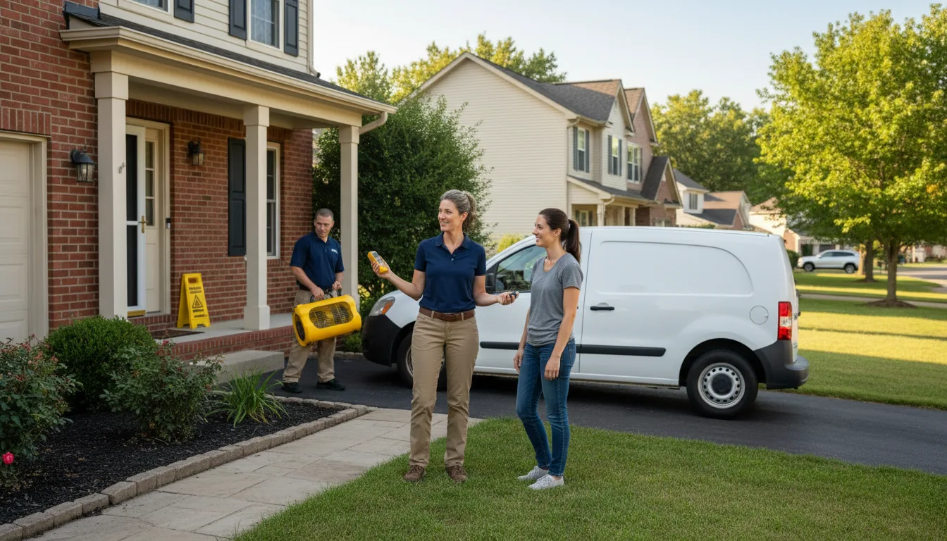 Water restoration image for Emergency Water Removal Services in Hallett, OK
